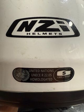 Casco Nzi Helmets Abierto Blanco