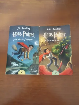 Harry Potter 1 y 2 libros