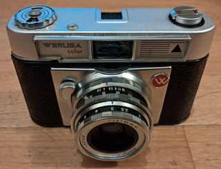 Cámara Werlisa Color con funda y flax