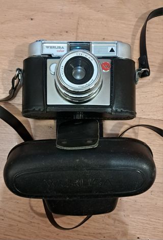 Cámara Werlisa Color con funda y flax