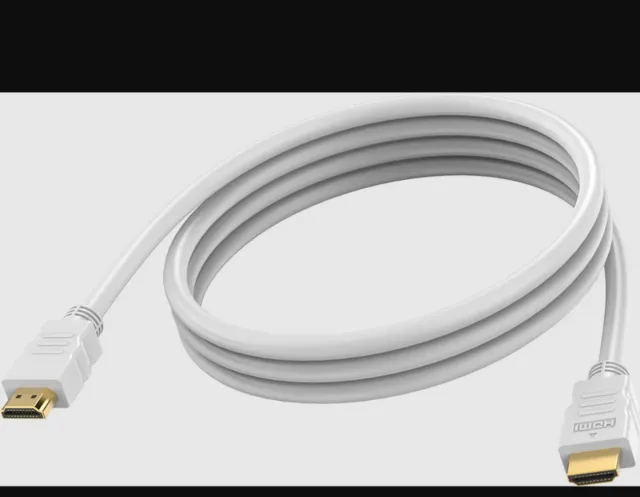 Cable HDMI Blanco 1m