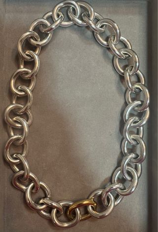 Collar Tous eslabones oro y plata