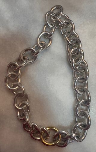 Collar Tous eslabones oro y plata
