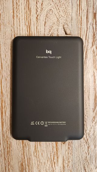 Libro Electrónico BQ Cervantes Touch Light