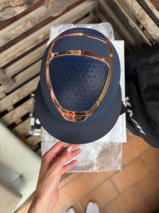 Casco Kask Star Lady Chrome Navy/Everyrose