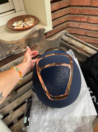 Casco Kask Star Lady Chrome Navy/Everyrose