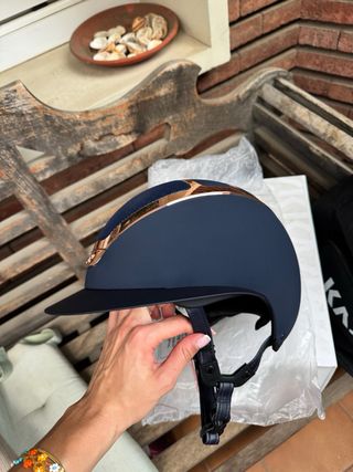 Casco Kask Star Lady Chrome Navy/Everyrose