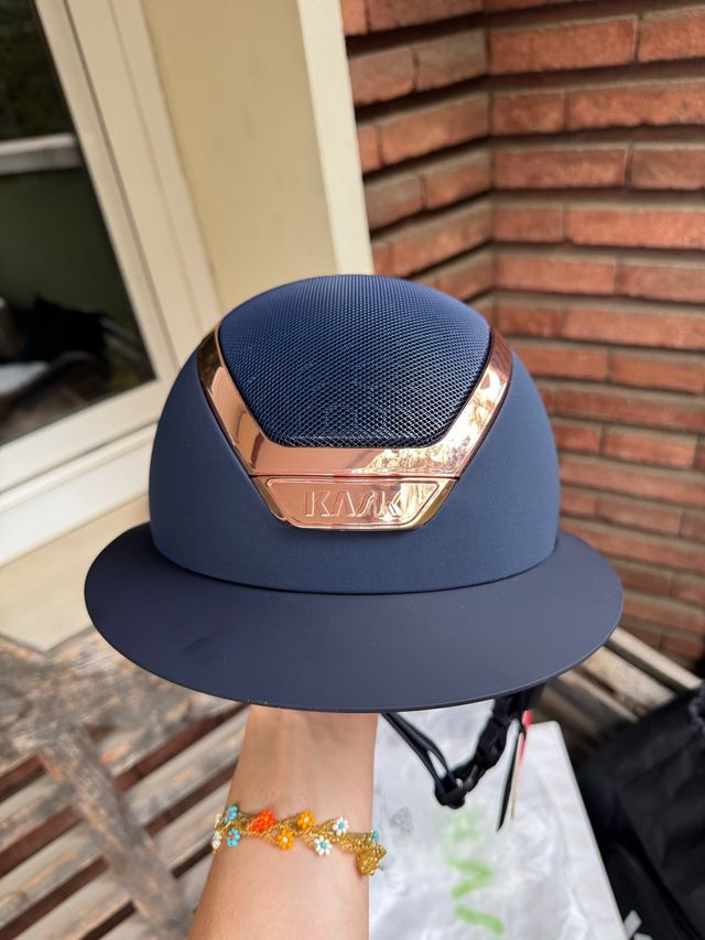 Casco Kask Star Lady Chrome Navy/Everyrose