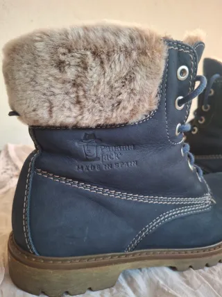 Botas Panama Jack forradas azul