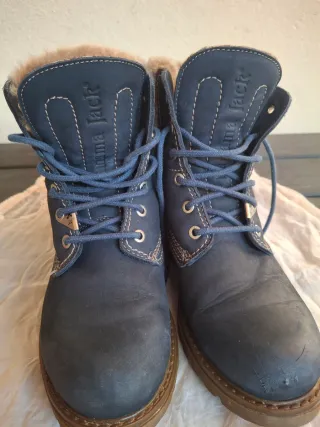 Botas Panama Jack forradas azul