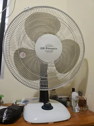 Ventilador Orbegozo Blanco y Negro