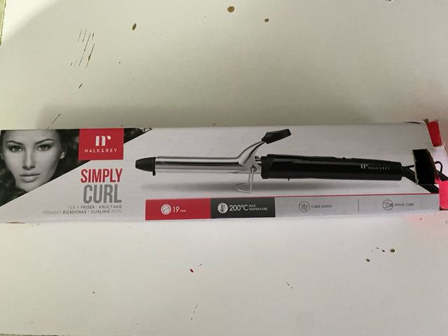 Tenazas Rizadoras Nalkrey Simply Curl 19mm