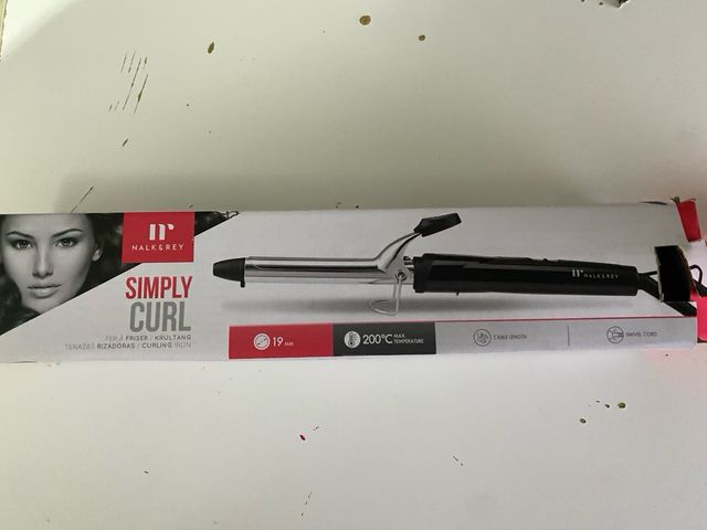 Tenazas Rizadoras Nalkrey Simply Curl 19mm