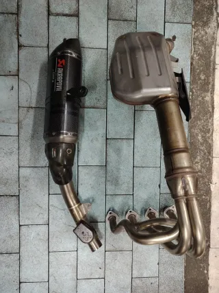 Escape Akrapovic Z800 Completo