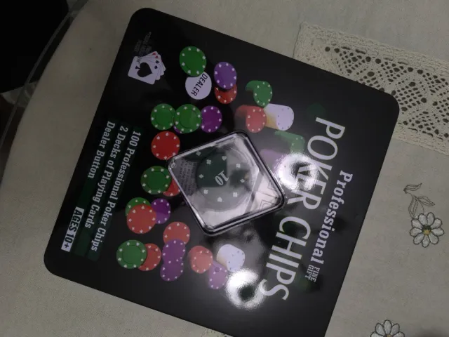 Juego de Póker Profesional 100 Fichas