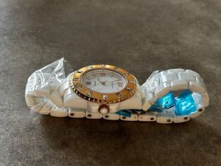 Reloj Viceroy Cerámica Blanco y Dorado