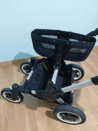 Carrito Bugaboo Donkey Negro Completo