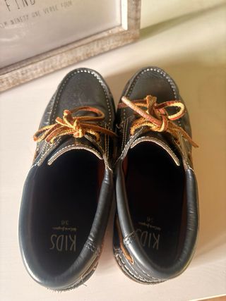 Zapatos náuticos marino piel