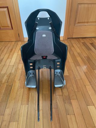 Silla bici niño hasta 25 kg y casco talla XS