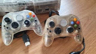 Xbox Clásica Cristal Transparente