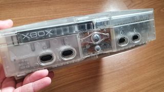 Xbox Clásica Cristal Transparente