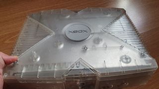 Xbox Clásica Cristal Transparente