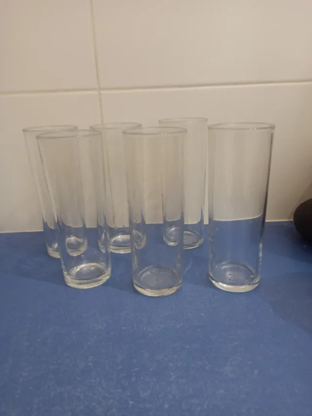 Set de 6 vasos de tubo arcoroc