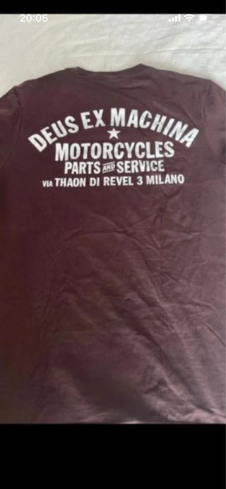 Camiseta Deus Ex Machina Marrón