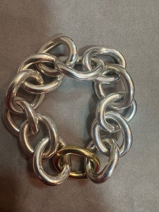 Pulsera Tous eslabones oro y plata