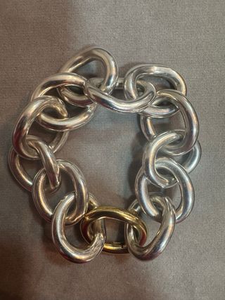 Pulsera Tous eslabones oro y plata