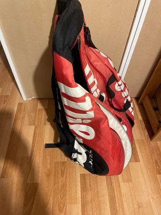 Bolsa de tenis WILSON y raqueta tenis HEAD