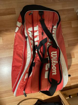 Bolsa de tenis WILSON y raqueta tenis HEAD