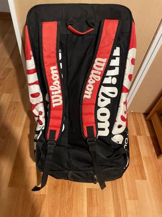 Bolsa de tenis WILSON y raqueta tenis HEAD