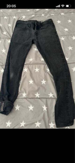 Pantalón Evisu Selvedge Negro