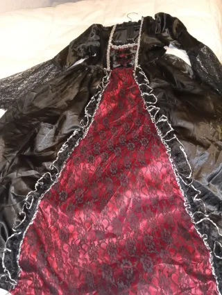 Disfraz Vampira Niña 8-9 años