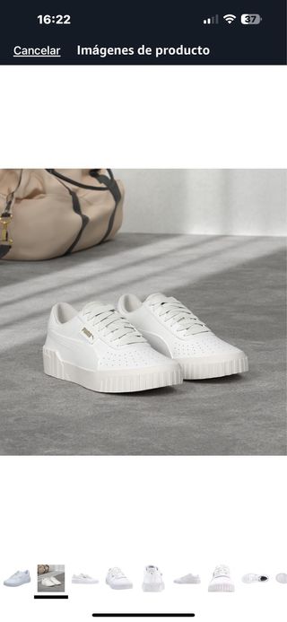 Zapatillas Puma Cali Mujer Blancas