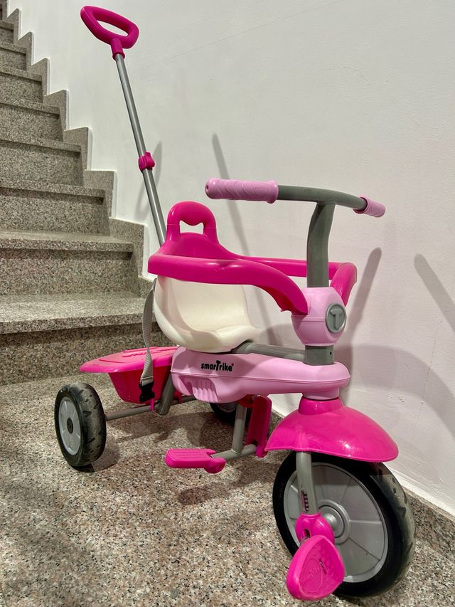 Triciclo para bebé Smart Trike rosa