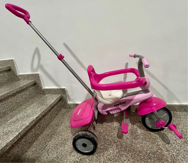 Triciclo para bebé Smart Trike rosa
