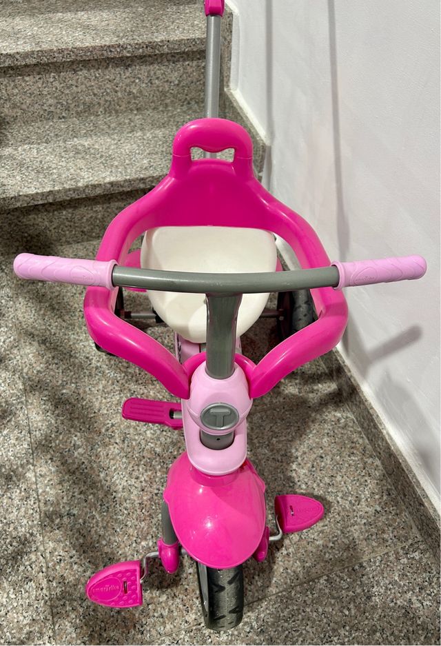 Triciclo para bebé Smart Trike rosa