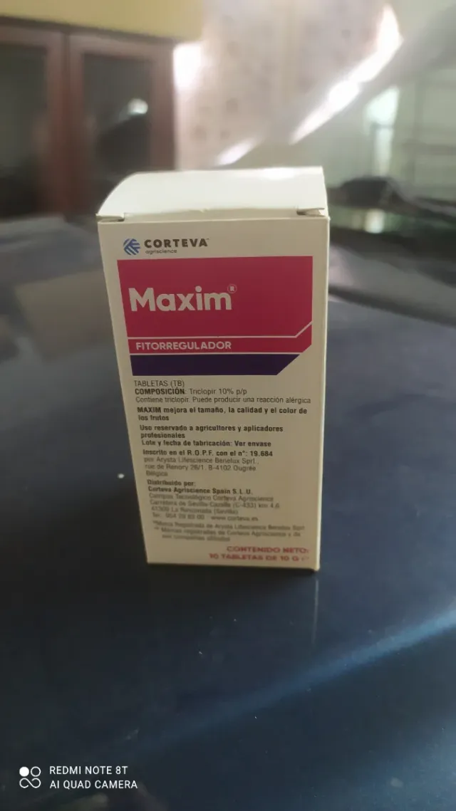 Maxim Fitorregulador Corteva 10 tabletas ,