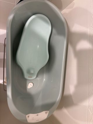 Bañera bebé Bébé-Jou con termómetro, y asiento