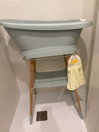 Bañera bebé Bébé-Jou con termómetro, y asiento