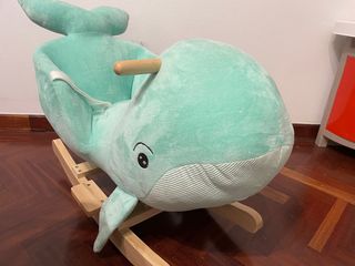 Balena Rocker in peluche