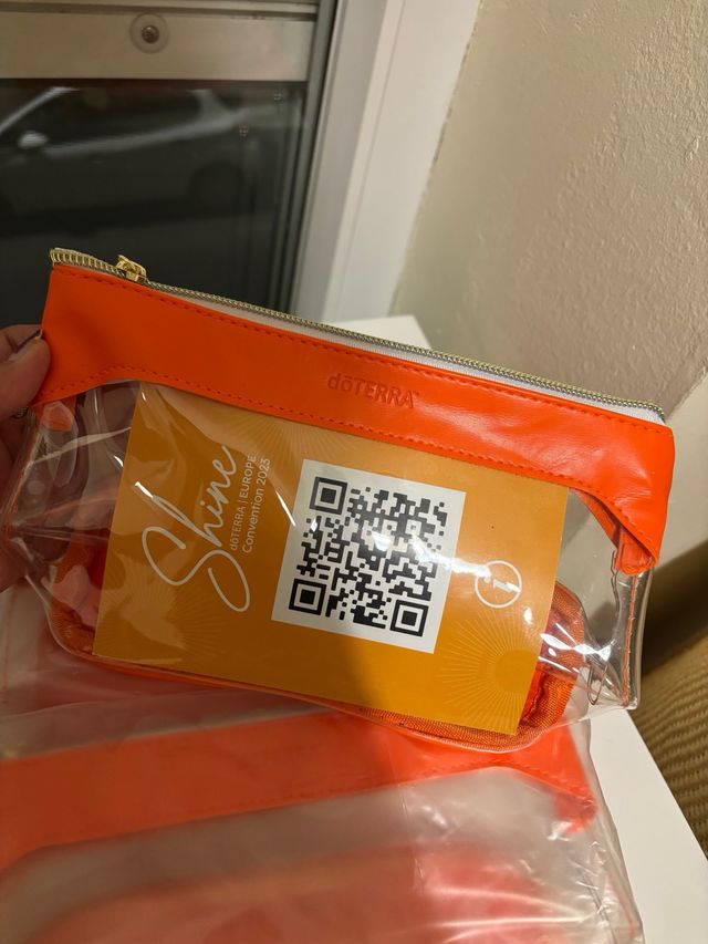 Neceser Doterra Naranja Viaje