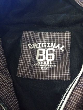 Chaqueta bomber con estampado