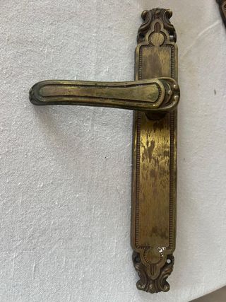 Manivelas de puerta antiguas 11 juegos de dos