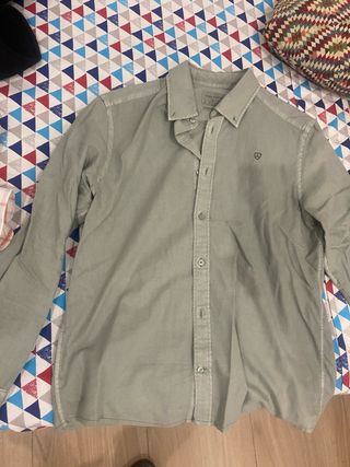 Camisa Álvaro Moreno Talla 38 Verde Oliva