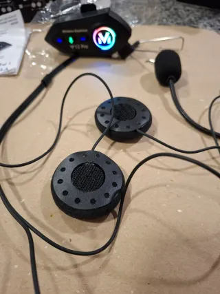 Intercomunicador Moto Bluetooth V12 Pro