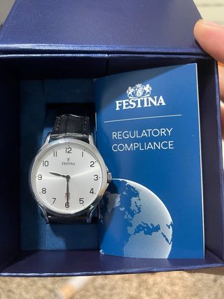 Reloj Festina de Hombre con Correa Negra