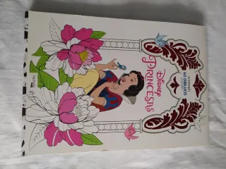 Arteterapia. Princesas Disney. 60 Dibujos